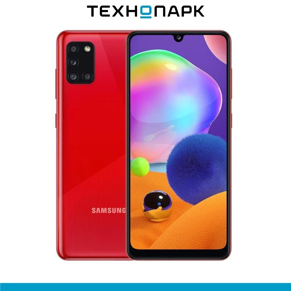 Smartphone Samsung Galaxy A31 64GB Red Mobile Phones Telecommunications | Мобильные телефоны и аксессуары