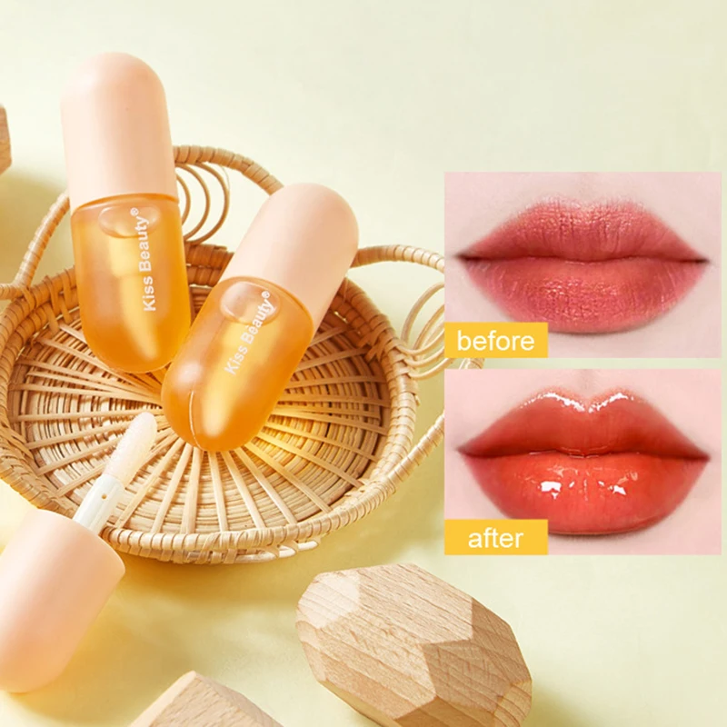 

1Pcs Beauty Cross-border Supply Capsule Lip Plump Big Mouth Lip Gloss Lip Gloss Moisturizing Increasing Lip Plumping Liquid