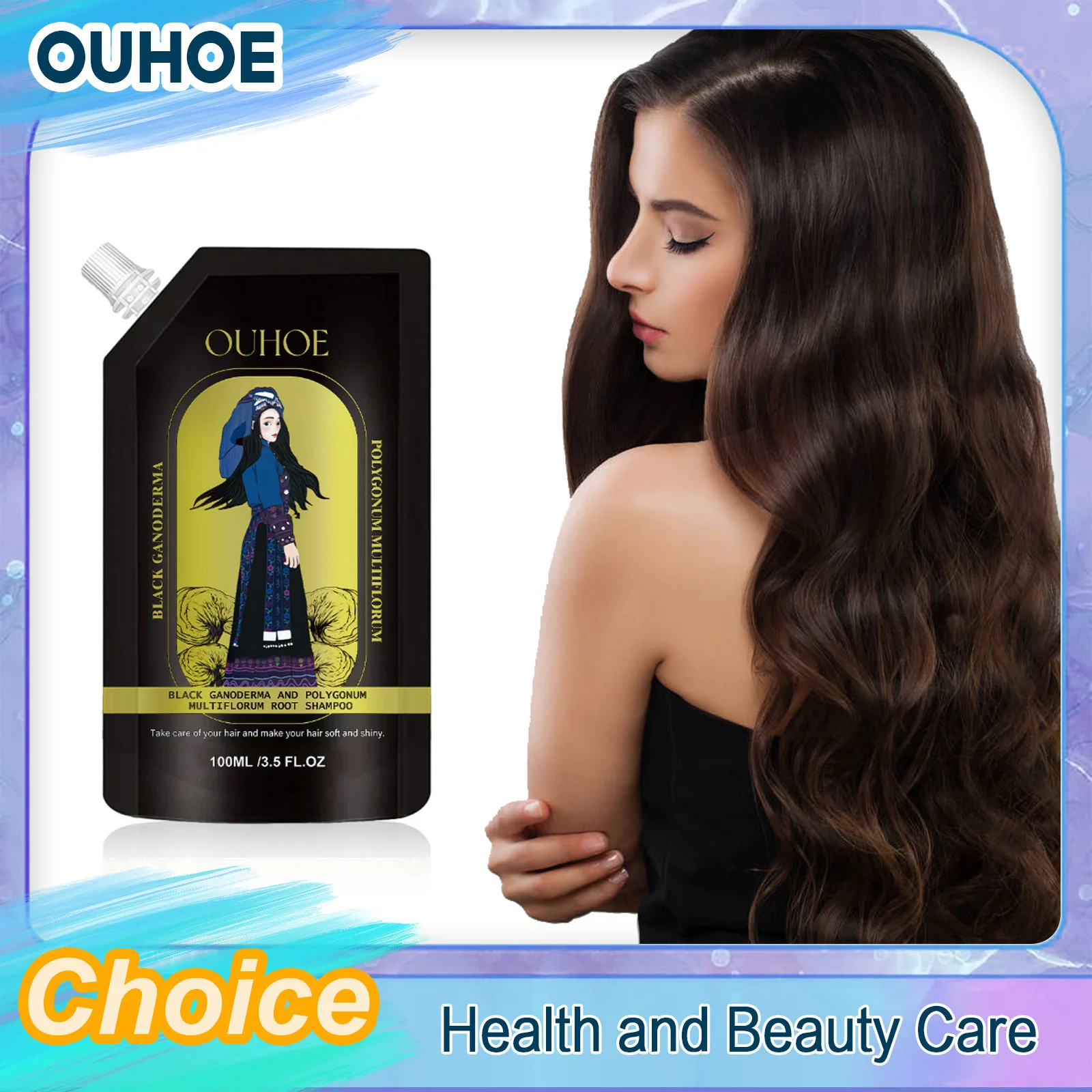 Шампунь против выпадения волос глубоко очищающий шампунь для удаления перхоти