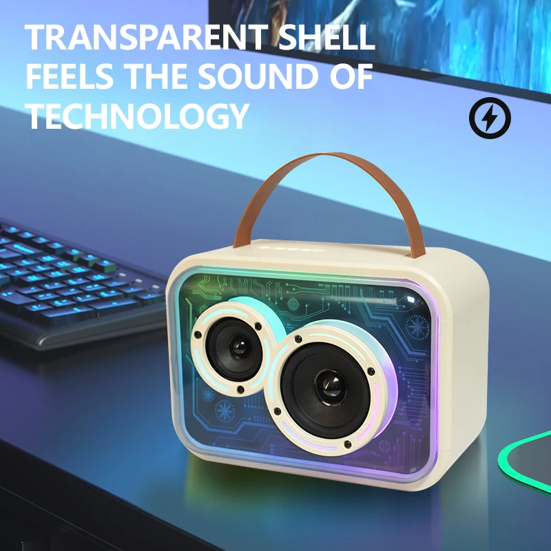 Портативный внешний громкий Bluetooth-динамик портативная Компактная Беспроводная