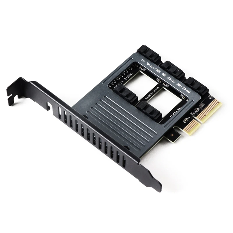 

Плата расширения PCI-E с 5 портами для настольного ПК, поддержка Windows 10/8