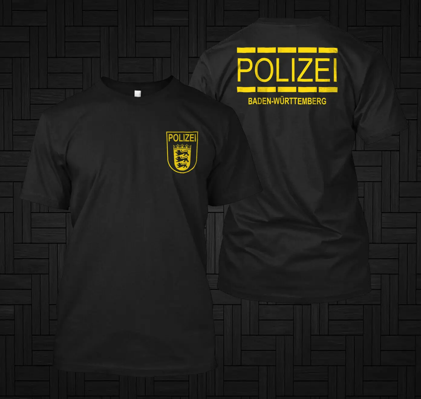 

Germany Cities State Polizei GSG SEK Bundespolizei Men Custom t-shirt tee