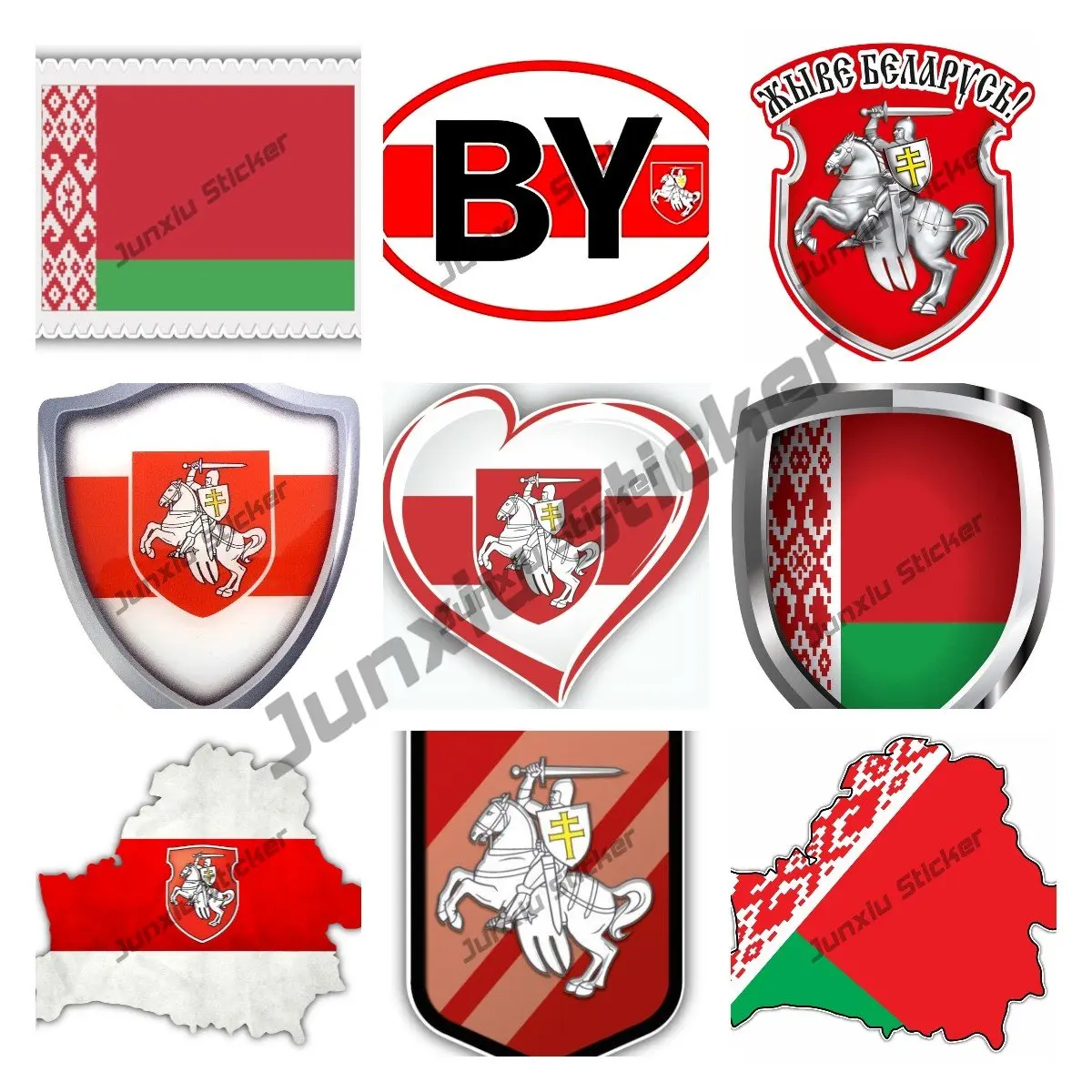 

Беларуси красный и белый флаг Беларуси, белый рыцарь, Минский флаг, защитный экран, длинная жизнь, Беларусь, автомобильная наклейка, наклейка для ноутбука, Декор