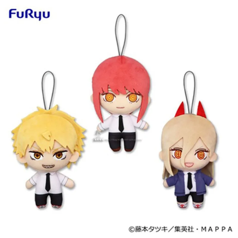 

100% Оригинальные хлопковые мягкие игрушки Аниме бензопила человек Denji Power Makama Мультяшные плюшевые детские милые игрушки в подарок