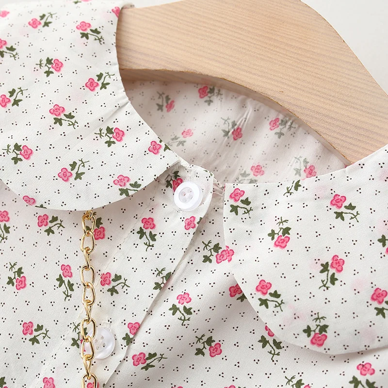 Новинка 2022 года весенне-осенний комплект одежды для девочек с мишкой Однотонная