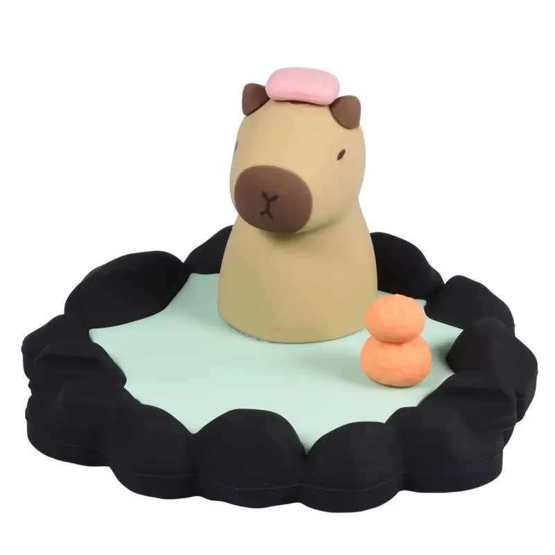 

Phone Stand Portable Phone Holder Desk Cell Phone Stand Holder Capybaras In Hot Springs Design Great Gift For Capybara Lovers