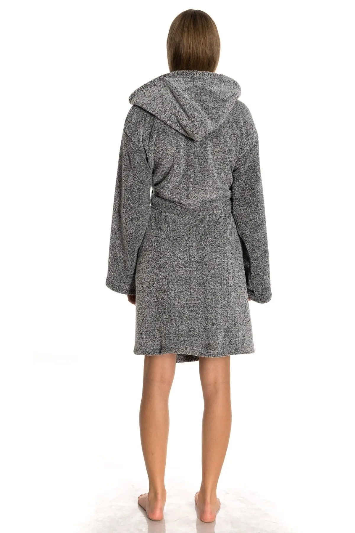 Халат с капюшоном унисекс очень мягкая плотная ткань Рипстоп хлопок новая