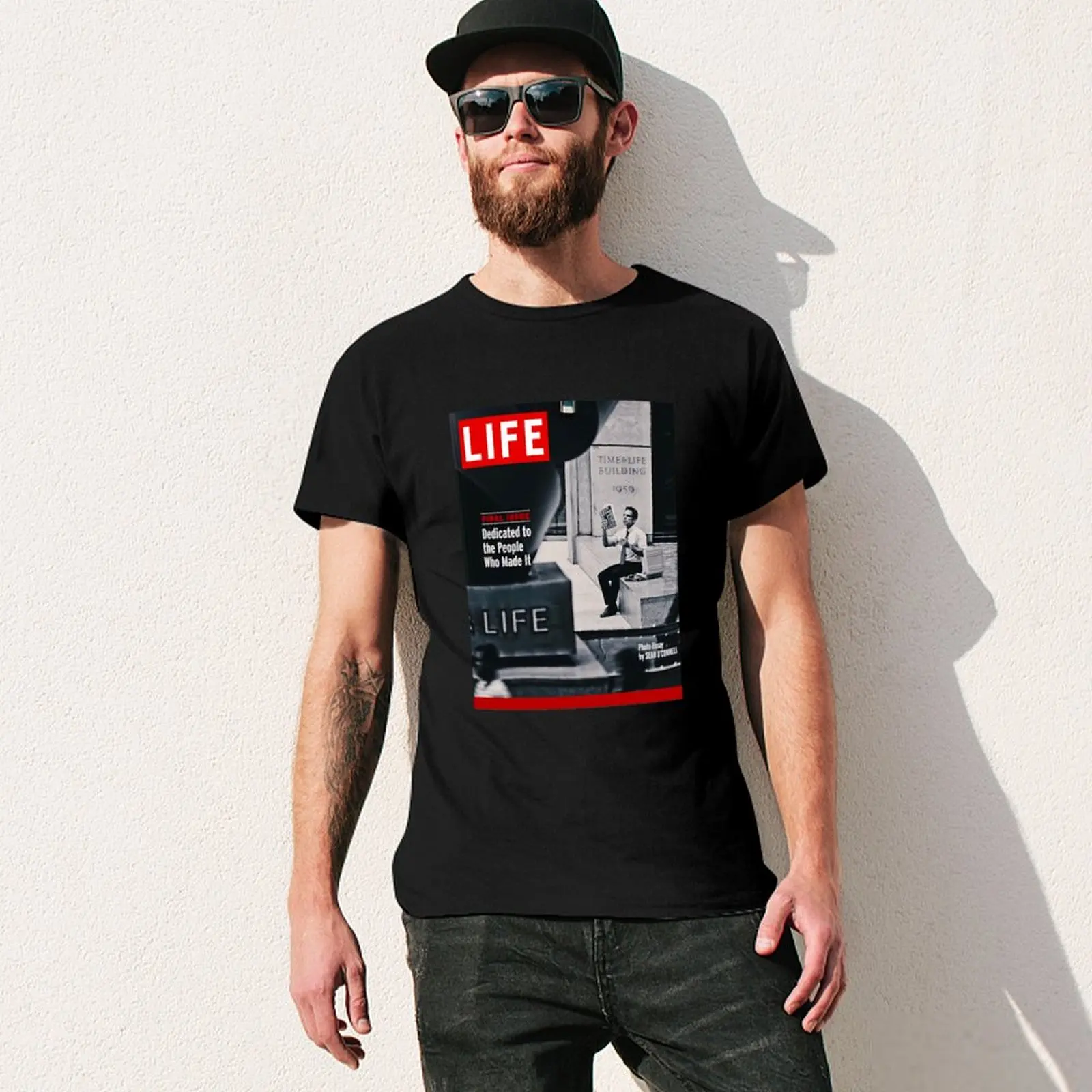Фото Мужская футболка Best Walter Mitty Life Cover для Хэллоуина, праздничная футболка больших размеров, топ с короткими рукавами для тренировок №3