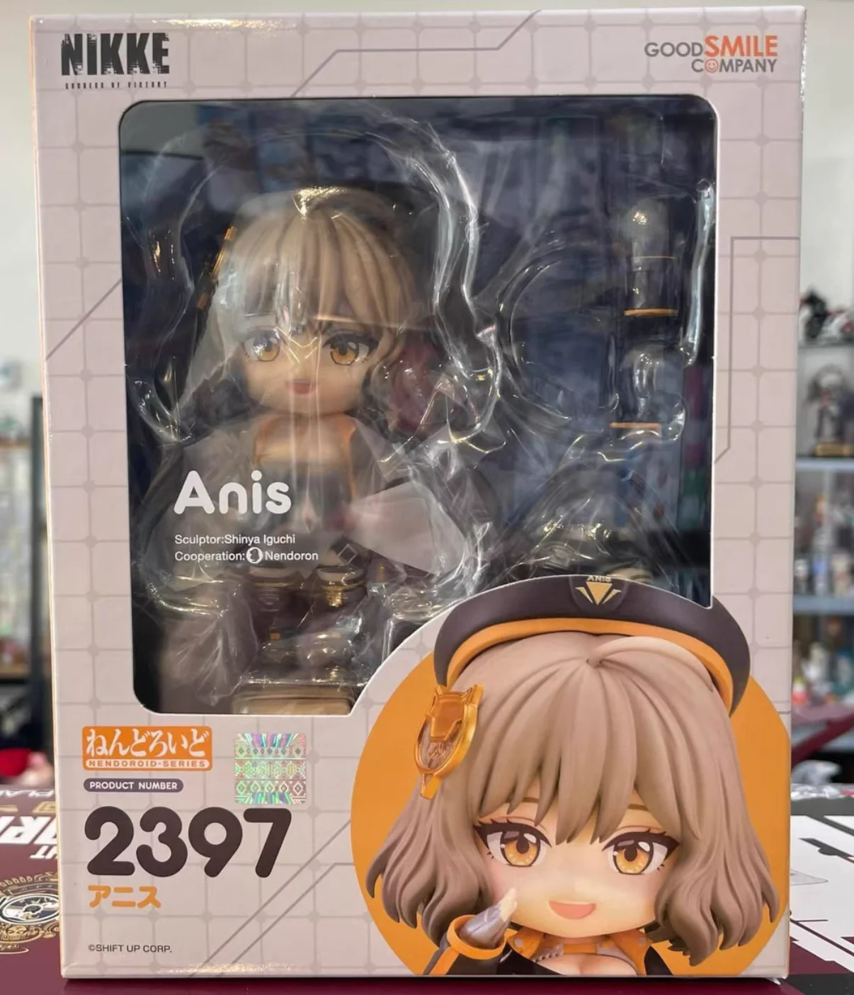 Фото В наличии: Фигурки Good Smile Nendoroid — Богиня Победы Никке, Чёрная Тень Гурен, Модерния, Вайпер, Неон, Мариан, Дороти, Рапи, Анис (аниме) №1