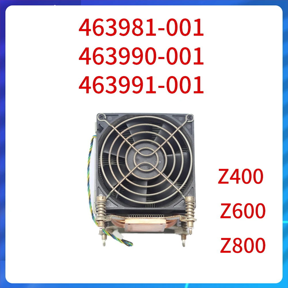 Original FOR HP Workstation Z400 Z600 Z800 463981-001 463990-001 463991-001 Processor Radiator Fans CPU Heatsink Cooling Fan
