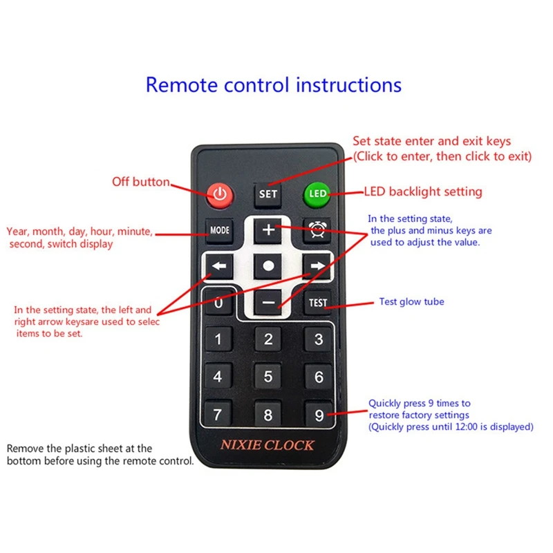 6-значные универсальные светящиеся трубки для часов Nixie материнская плата MAX1771