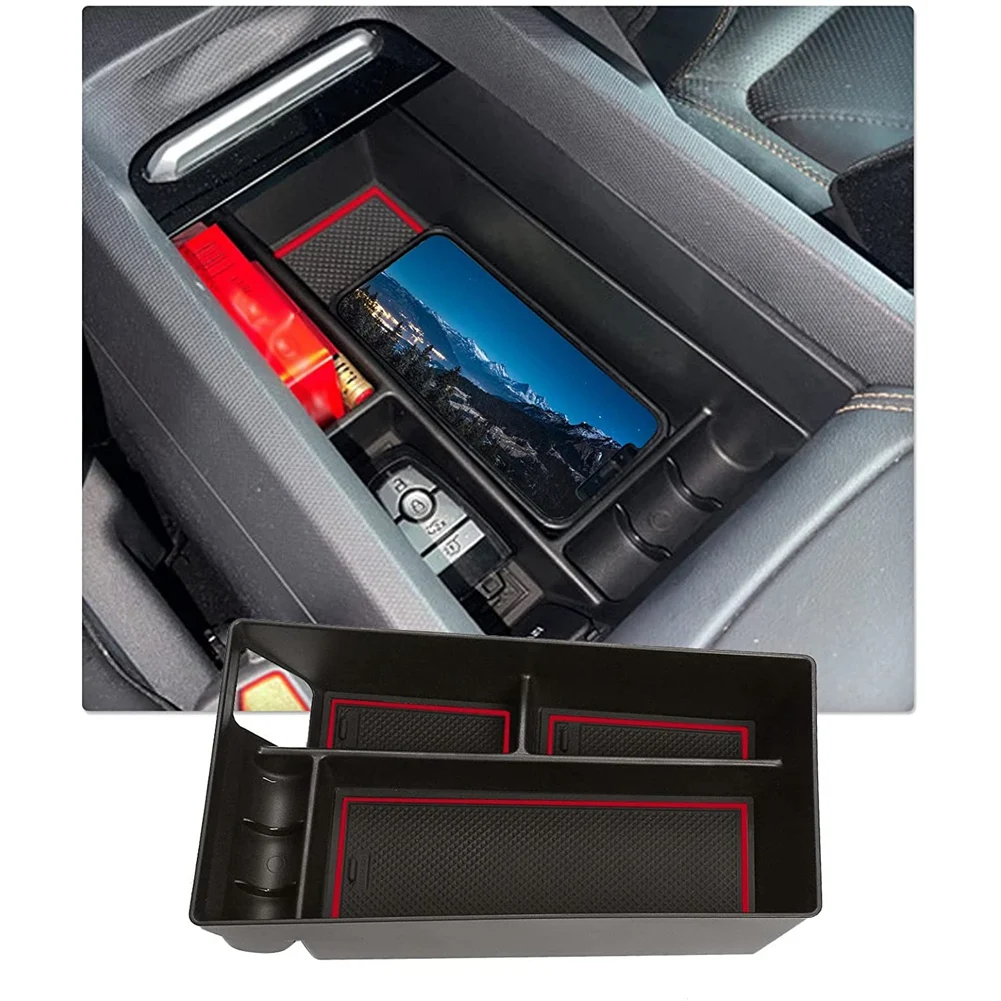 Поднос-органайзер на центральной консоли для Ford Mustang Mach-E 2021-2022 ящик хранения в