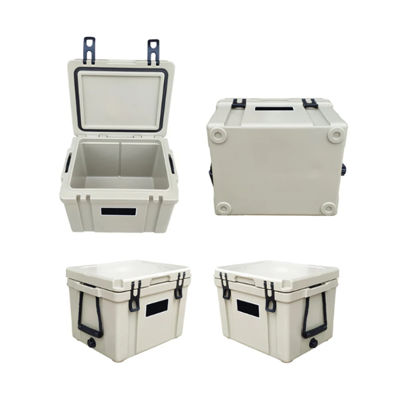 Пластиковый поворотный кухонный холодильник для кемпинга большой хранения