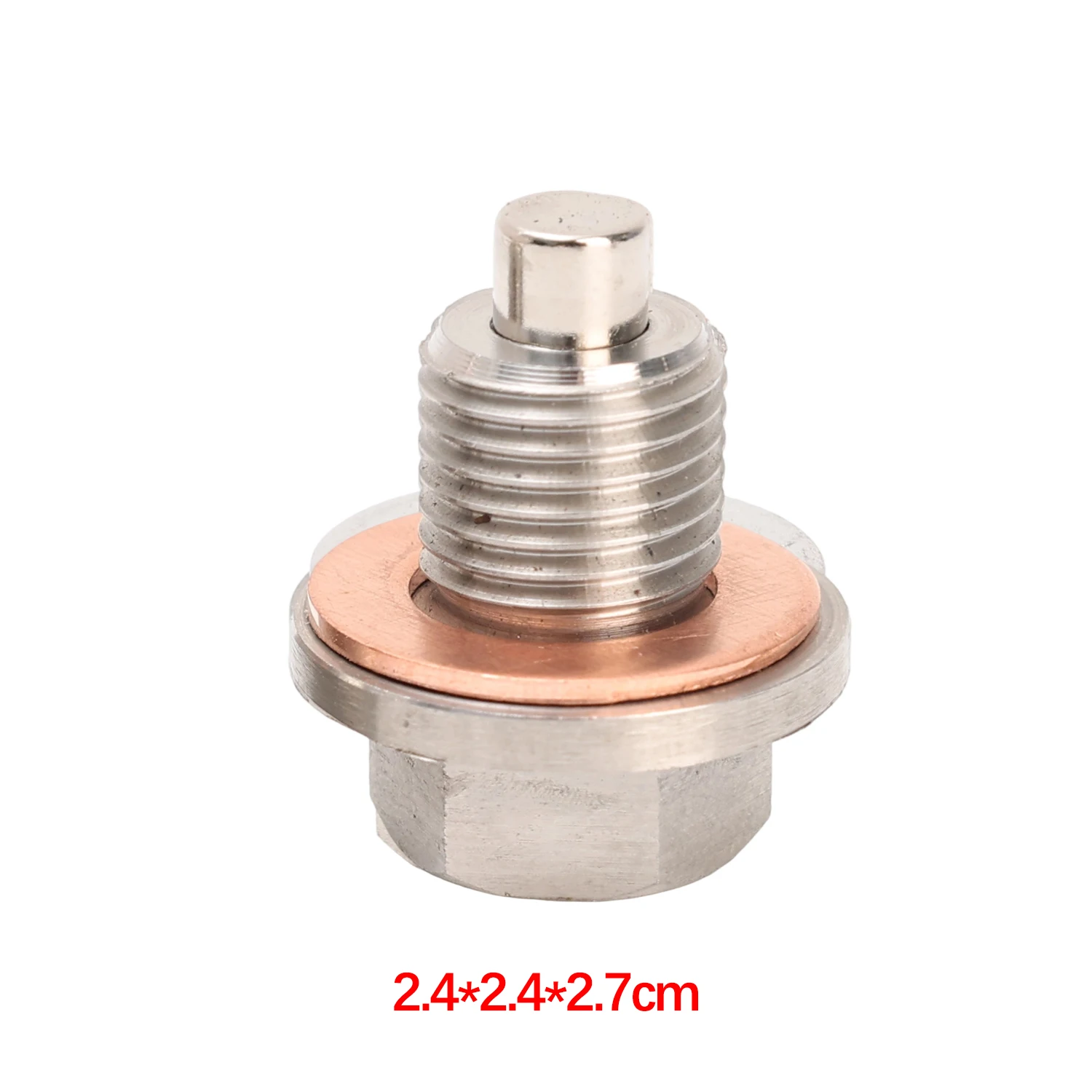 

Болт из нержавеющей стали M12x1,25, магнитные пробки для слива масла, прочные масляные пробки с колодками, автоаксессуары, 1-2 комплекта для автомобиля