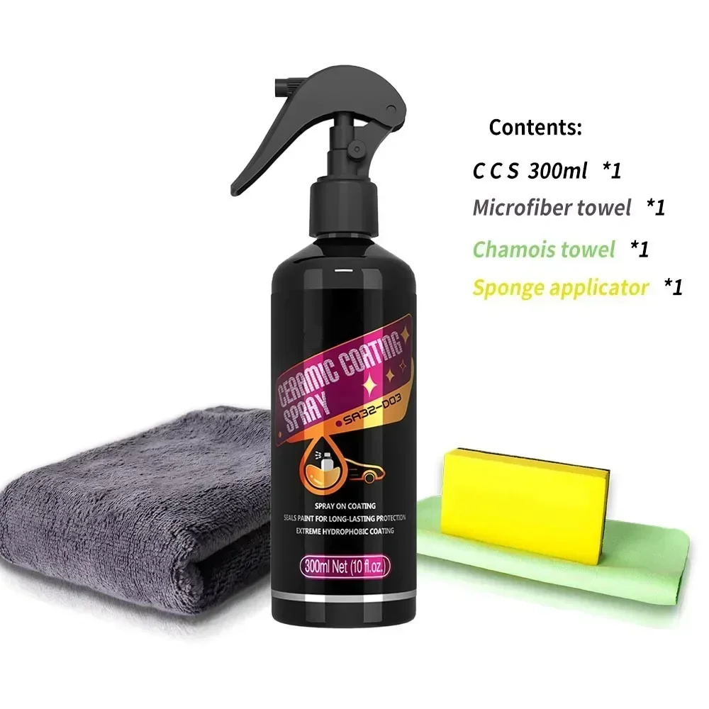 

Керамическое покрытие-спрей, нано-керамическое автомобильное покрытие для ухода за автомобильной краской, кристалл, прочная защита, блеск для рисования, щит, блестящее уплотнение