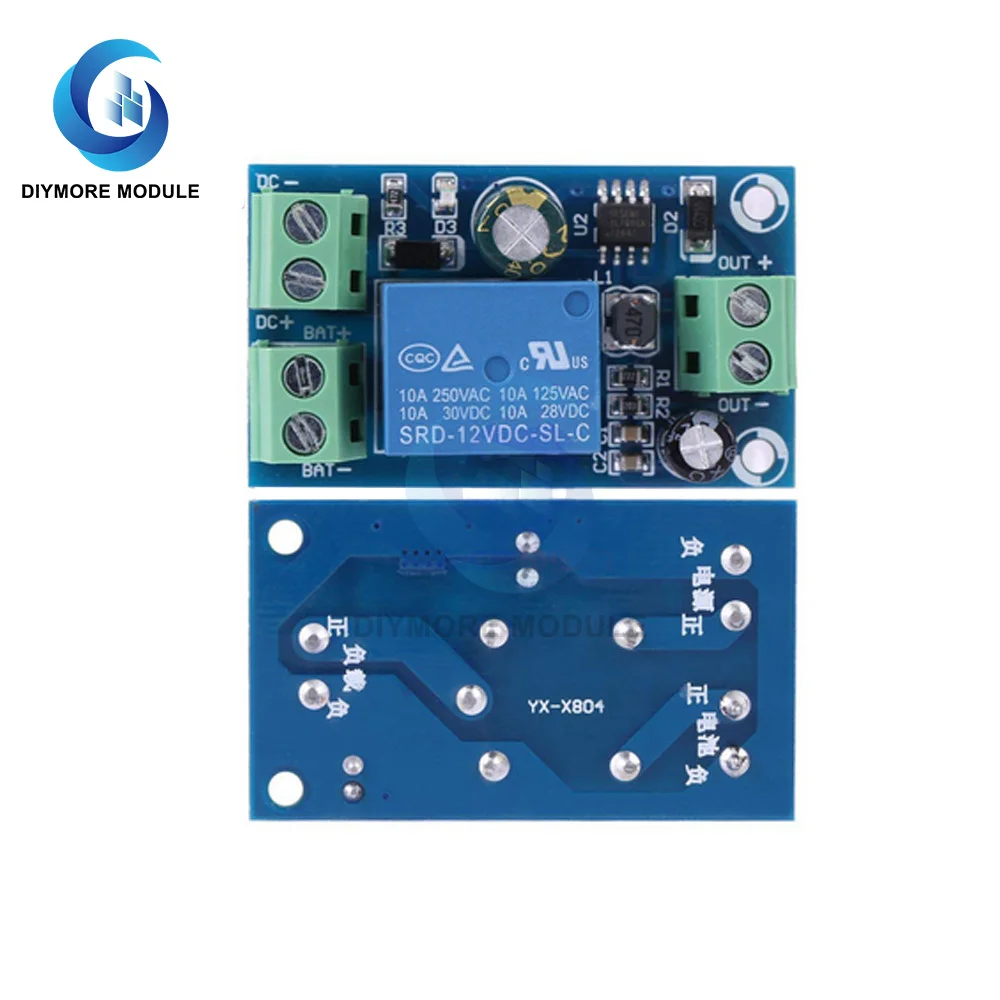 DC 12V-48V Emergency Automatic Conversion Module Power-OFF Protection Switching Battery UPS Controller Board | Электронные