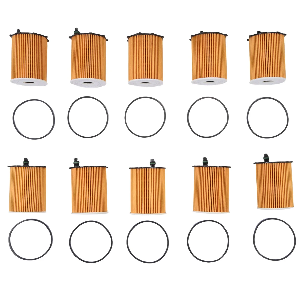 

10 PCS Oil Filter for Citroen DS3 DS4 Xsara Ford Ecosport Mazda 5 Peugeot 407 508 5008 Ranch Suzuki Fiat