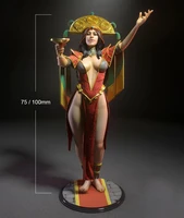 124 75mm 118 100mm resin figure model the queen egypt unpainted no color rw 250
