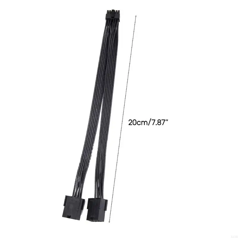 X6HB мужская видеокарта Cable Mini от 12PIN до двойного 8PIN ADAPTER SPLITER для RTX3080 RTX3090 RTX3070