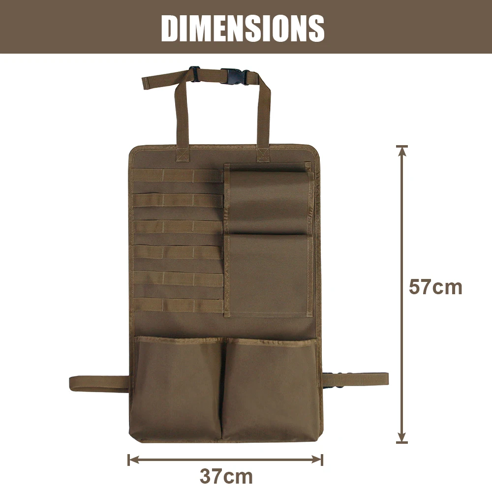 2 шт. тактический держатель-органайзер на спинку сиденья автомобиля