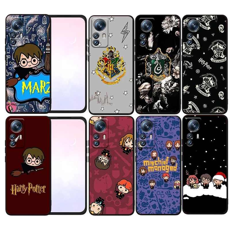

Ring Potters Cartoon Harries Phone Case For Xiaomi Mi 12T 12S 12X 12 11 11T 11i 10T 10 9 Pro Lite Ultra 5G Funda Black Cover