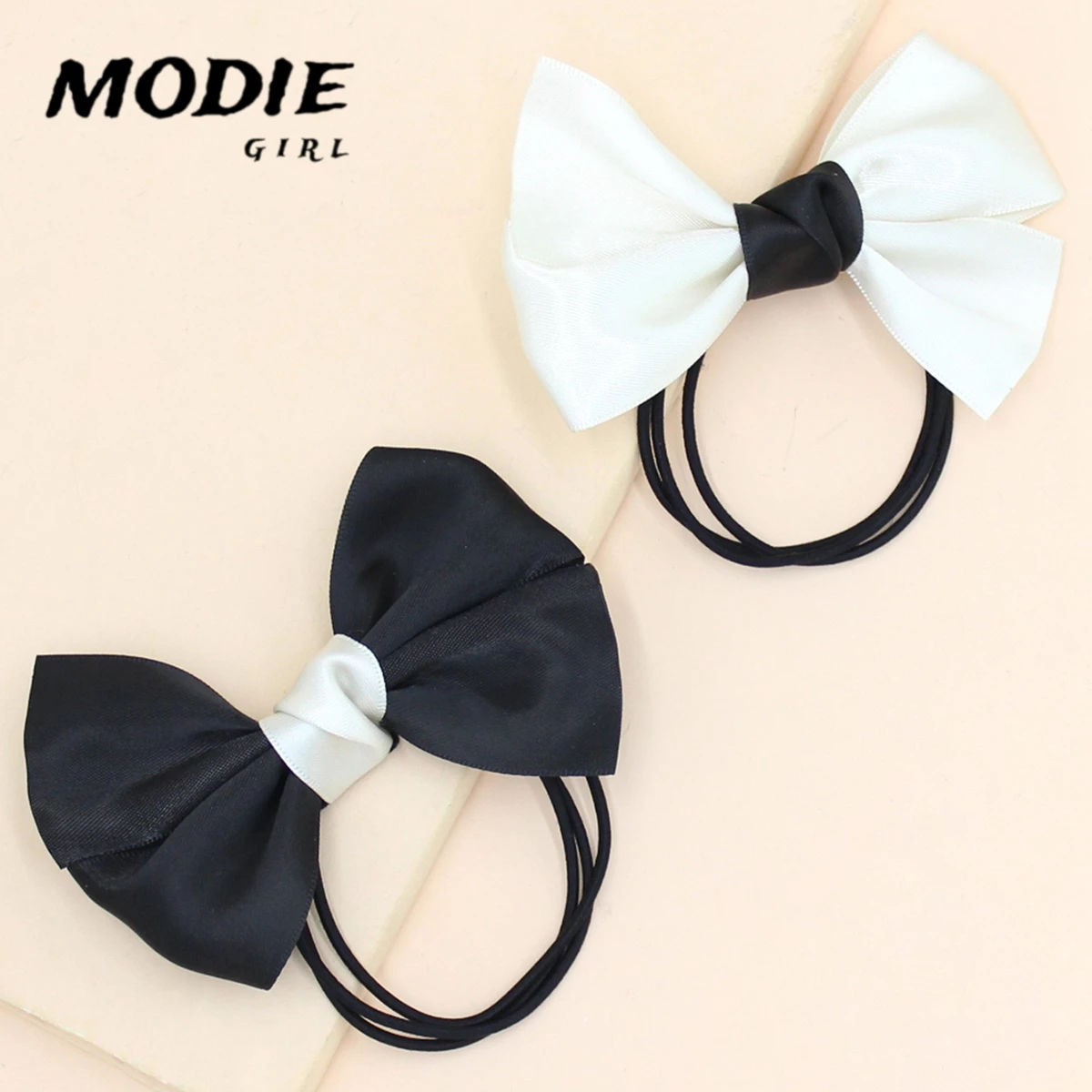 

Модная повязка для волос с бантом, Женский держатель, повязка для волос с бантом, эластичная резинка для волос, резинка для волос, аксессуары...