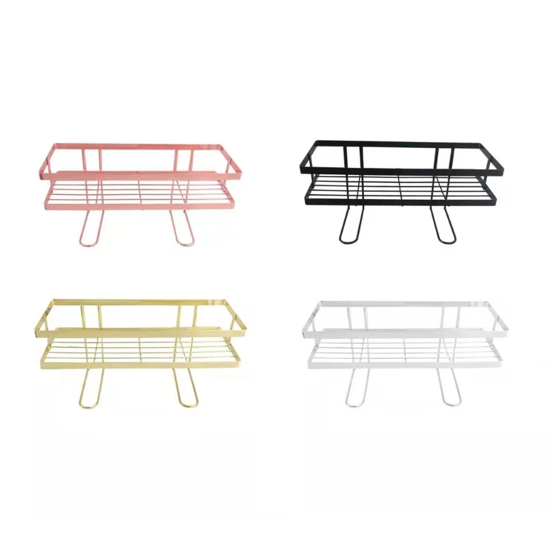 

Toilet Shelf Storage Rack No Drilling Household Bedroom Bathroom Organizer