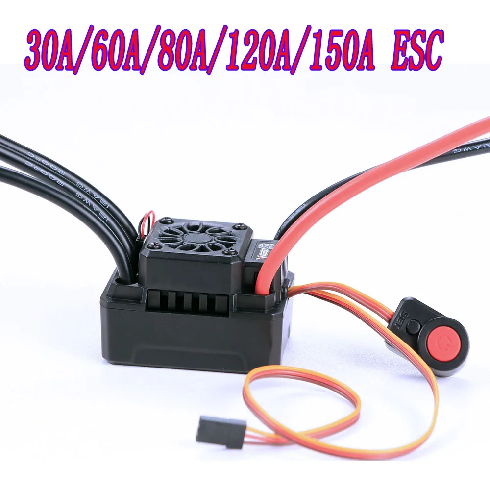 

VGOOD Upgrade Sensorless 30A 60A 80A 120A 150A Brushless ESC Speed Controller