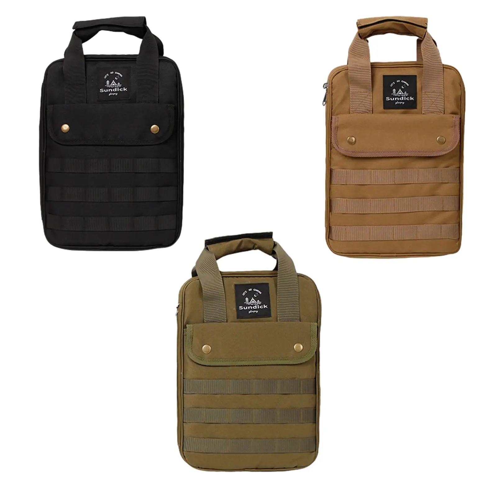 

Camping Kitchen Utensils Organizer Pouch Cookware Bag Travel Storage Bag for