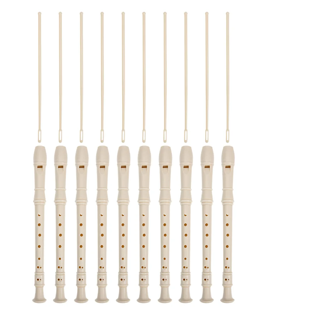 

Clarinet Kids Recorder Instrument Beginnerchildren Trumpet Practice Soprano Resin Hole 8Flutewoodenwind Musical Horn Toddler