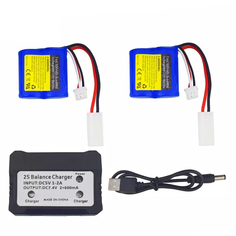 

7.4v 600mah Lithium Battery With Mini Otamiya Plug For UDI001 UDI008 UDI020 Charging High Speed Water Cooling Rc Speedboat Boat