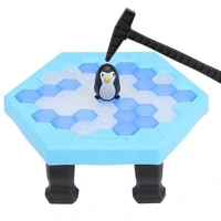 family desktop games penguin trap icebreaker board game interactive adult kids table toys save penguins balance ice cubes toy