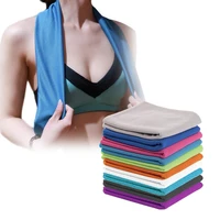 summer cooling ice towels microfiber yoga cool thin towel outdoor sport scarf gym wear icing sweat band top sports towel