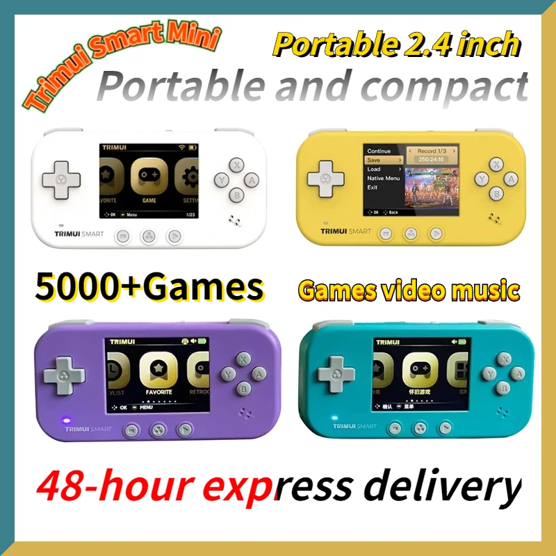 2023 Trimui Official Smart Handheld Players 2.4Inch IPS LCD Wifi Battle Against Game Console Open Source Portable Mini Console enlarge