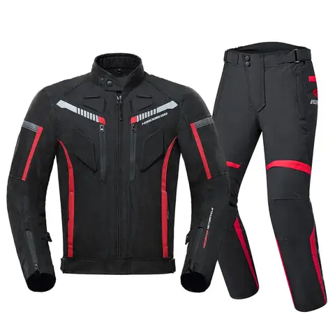 HEROBIKER водонепроницаемая мотоциклетная куртка мужская мотокуртка носимый мотоцикл Байкерский гоночный костюм бронежилет защита