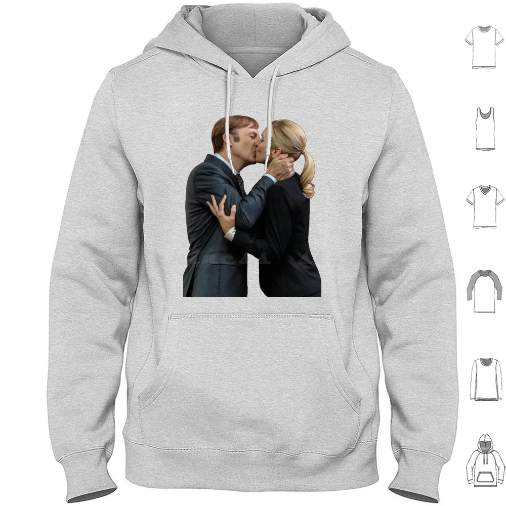 

Jimmy Mcgill And Kim Wexler-Just Married Hoodie cotton Long Sleeve Better Call Saul Goodman Kim Wexler Jimmy Mcgill Chuck