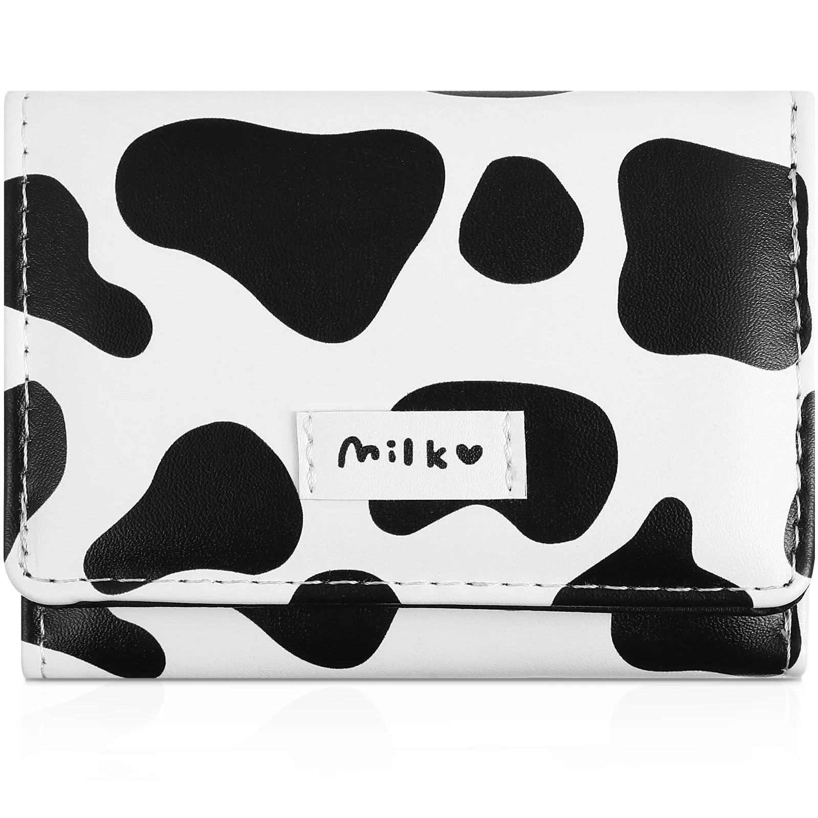 

Cow Print Wallet Women Purse Girls Wallets Purses Gifts Keychain Wristlet Stuff Teenagers Cute Kawaii Clutch Womens Holder