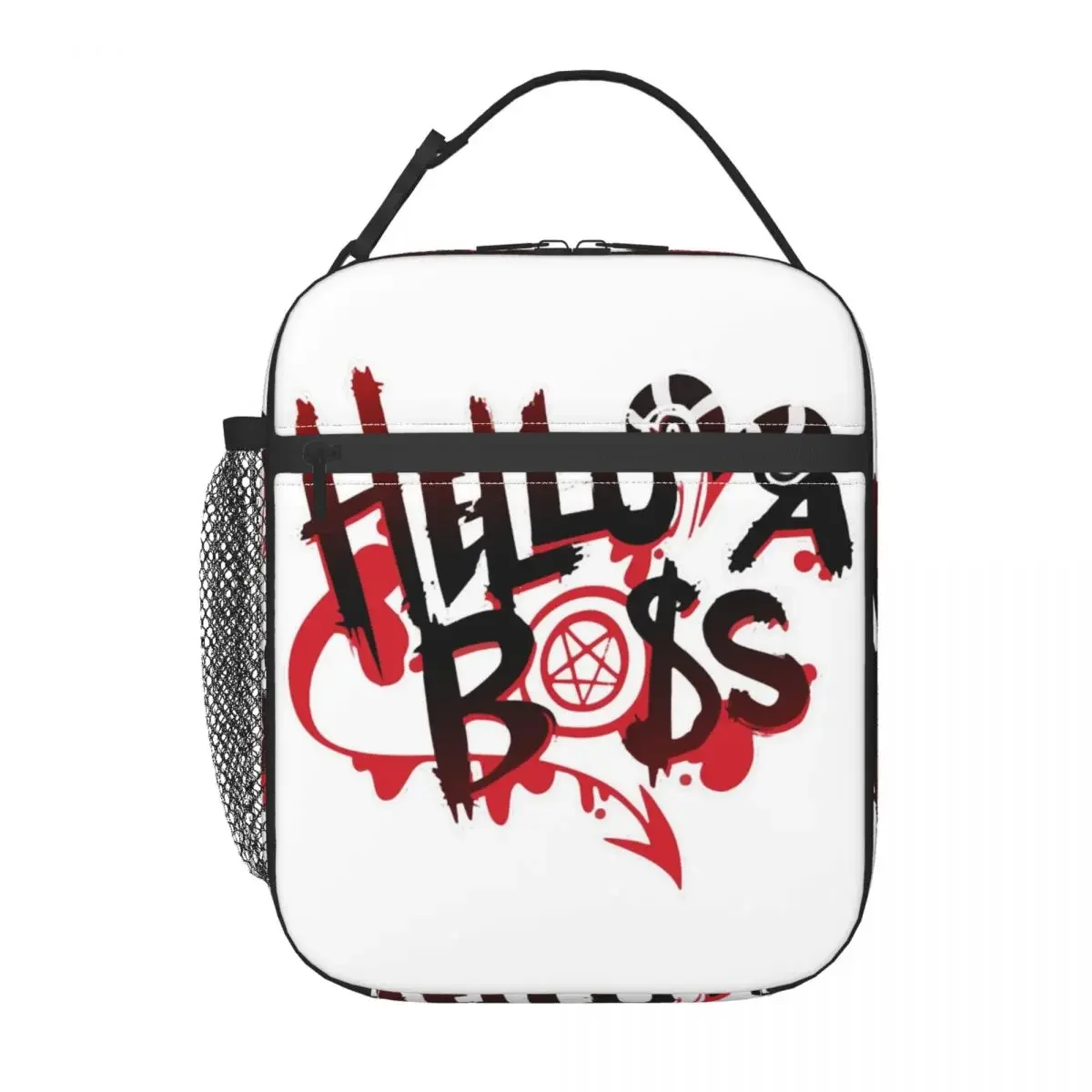 Helluva Boss Анимированная Сумка Для Обеда В Стиле Аниме Женская Водонепроницаемая