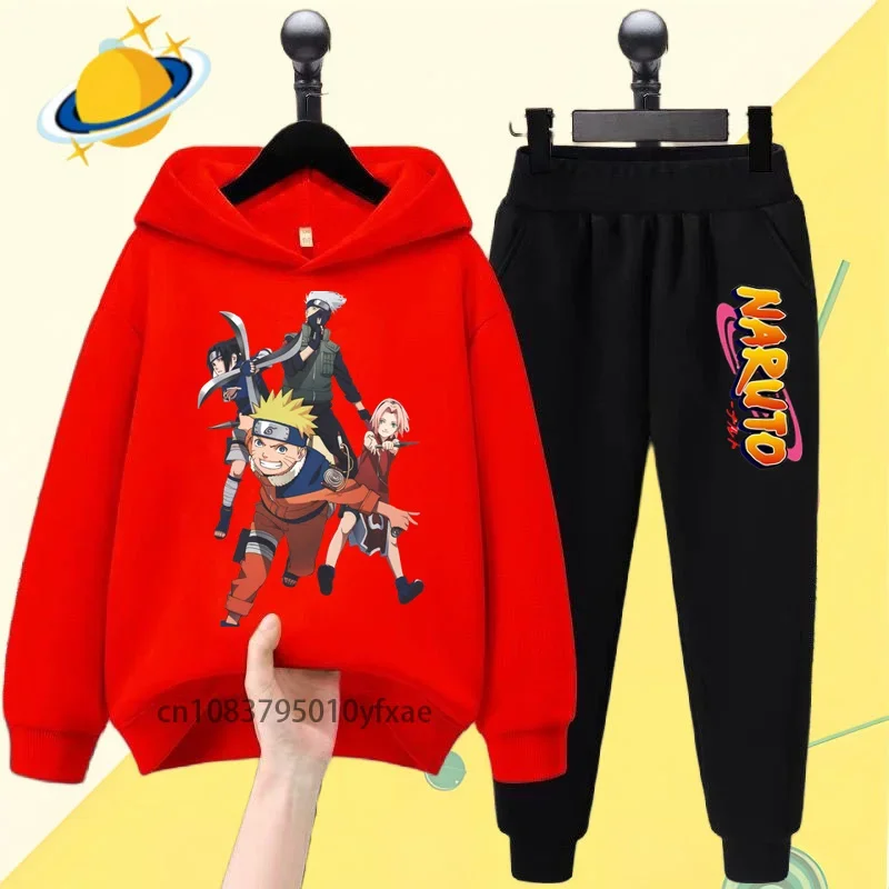 Детская Толстовка С Капюшоном Наруто В Стиле Аниме Длинными Рукавами