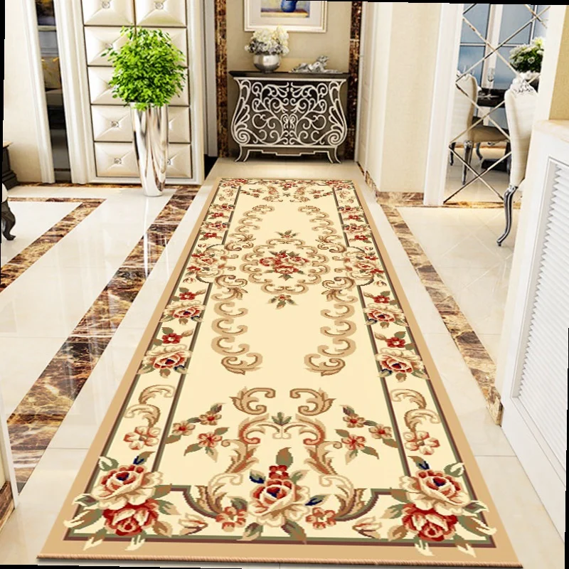 

Горячая Распродажа роскошный полипропиленовый ковер для лестниц, дома, прихожей, коридора, напольный коврик, диван, коридор, длинный офисны...