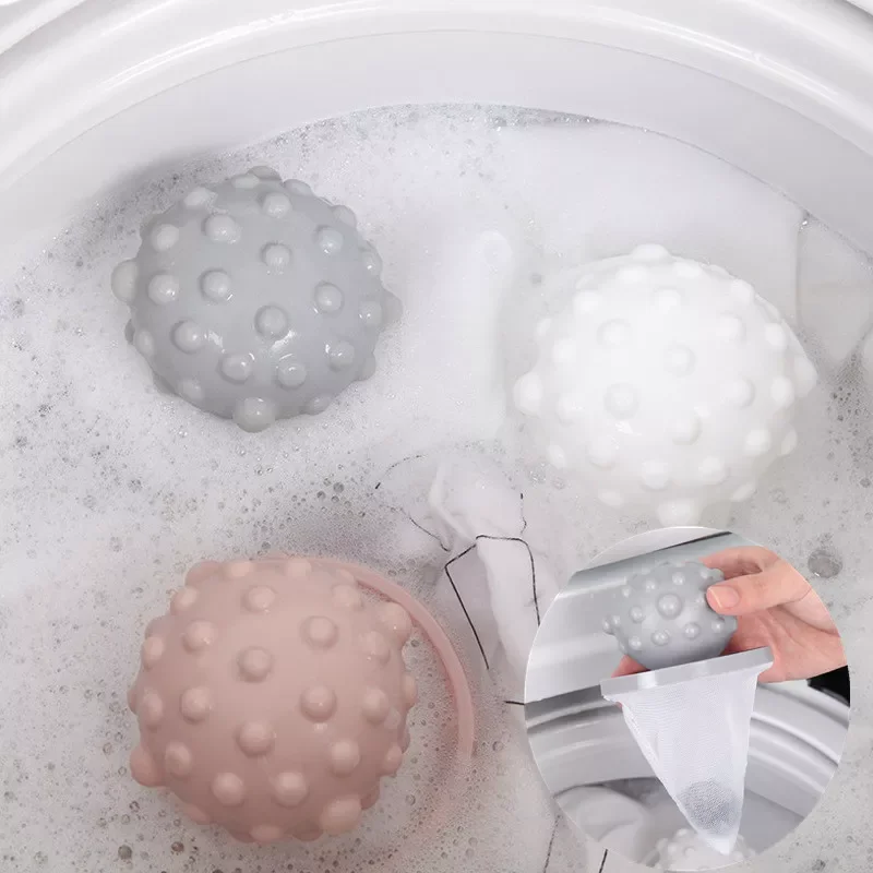 

1Piece Reusable Hair Lint Catcher Removal Net Bag Washing Machine Float Filter Collector Washing Protector Cleaning Laundry Ball