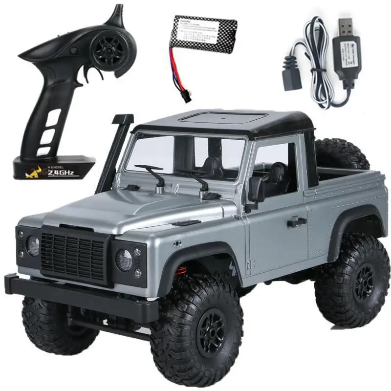 RC Cars MN 99S-A 1:12 4WD 2.4G Radio Control RC Cars Toys RTR Crawler Off-Road Buggy For Land Rover Vehicle Model Pickup Car #X7 enlarge