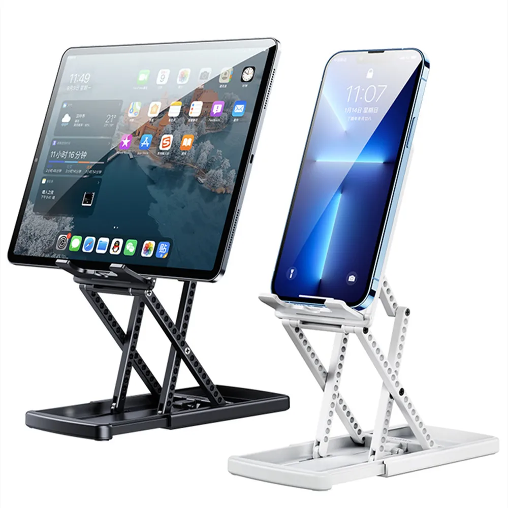 

Portable Stand with Telescopic Adjustment for Ipad Stand Live Cideo Watching Mobile Phone Bracket Universal Tablet Holder