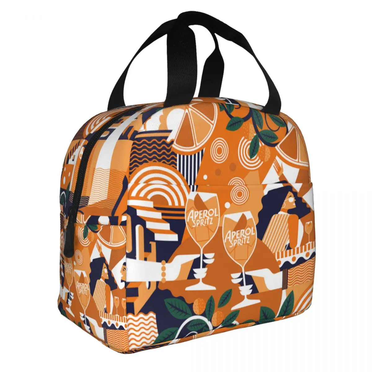 Изолированные Ланч-боксы в стиле ретро для коктейлей спиртовых напитков