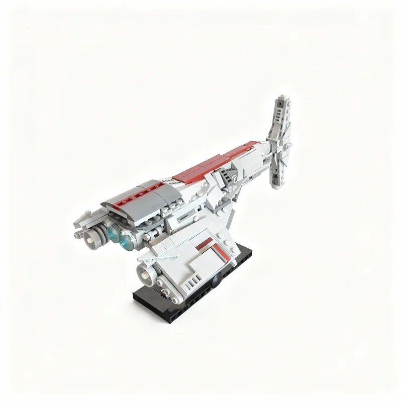 Фото Набор для сборки модели MOC Kotor Hammerhead Endar Spire Midi Space Battle Galaxy SciFi, 396 деталей, конструктор DIY, набор для творчества, игрушка-герой Mega Mini, подарок №4