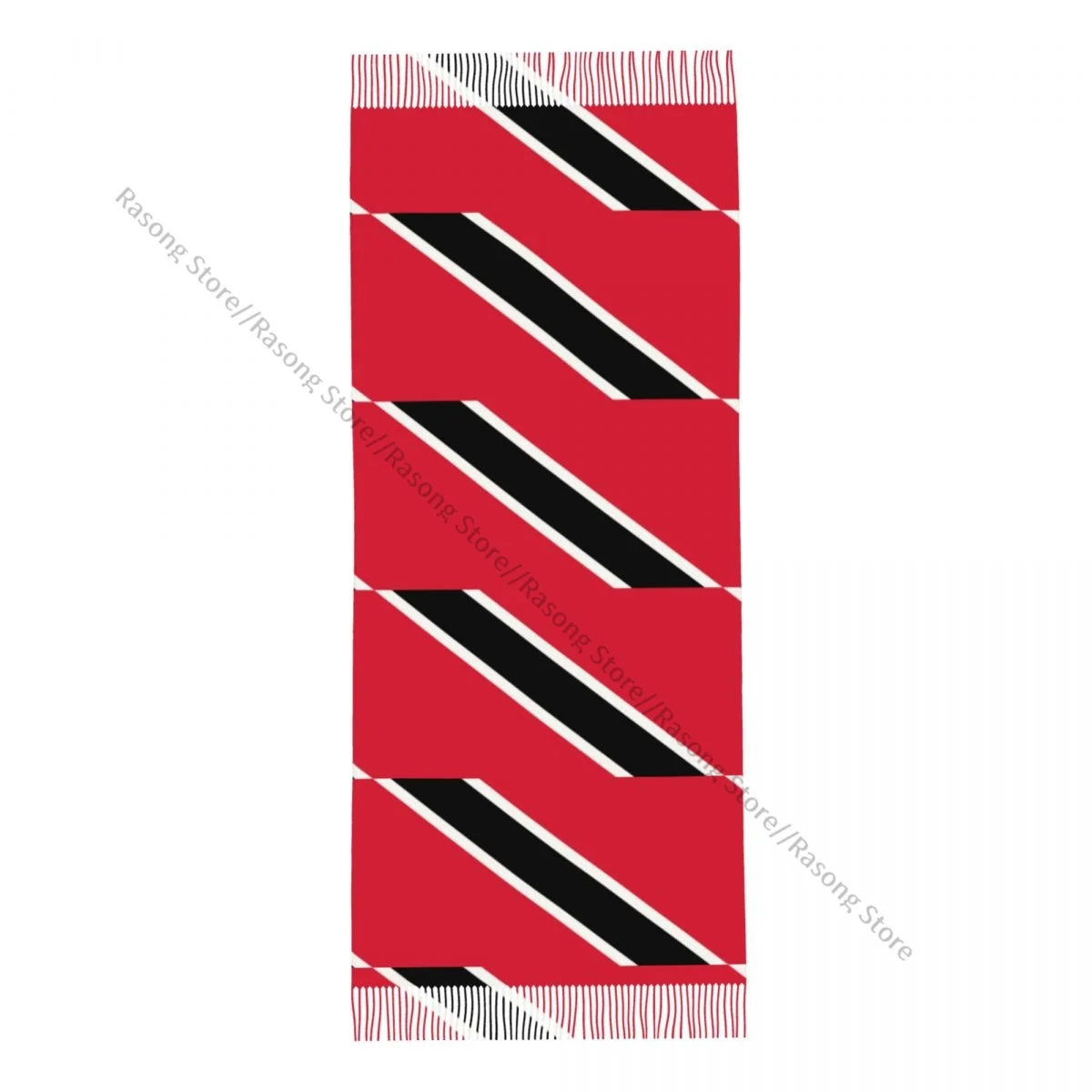 Шарф с кисточками большой размер 196*68 см зимняя теплая шаль из пашмины накидка