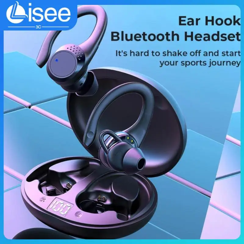

Waterproof Tws Earphones Hifi Stereo Led Power Display Wireless Headphones With Charging Case Headphone