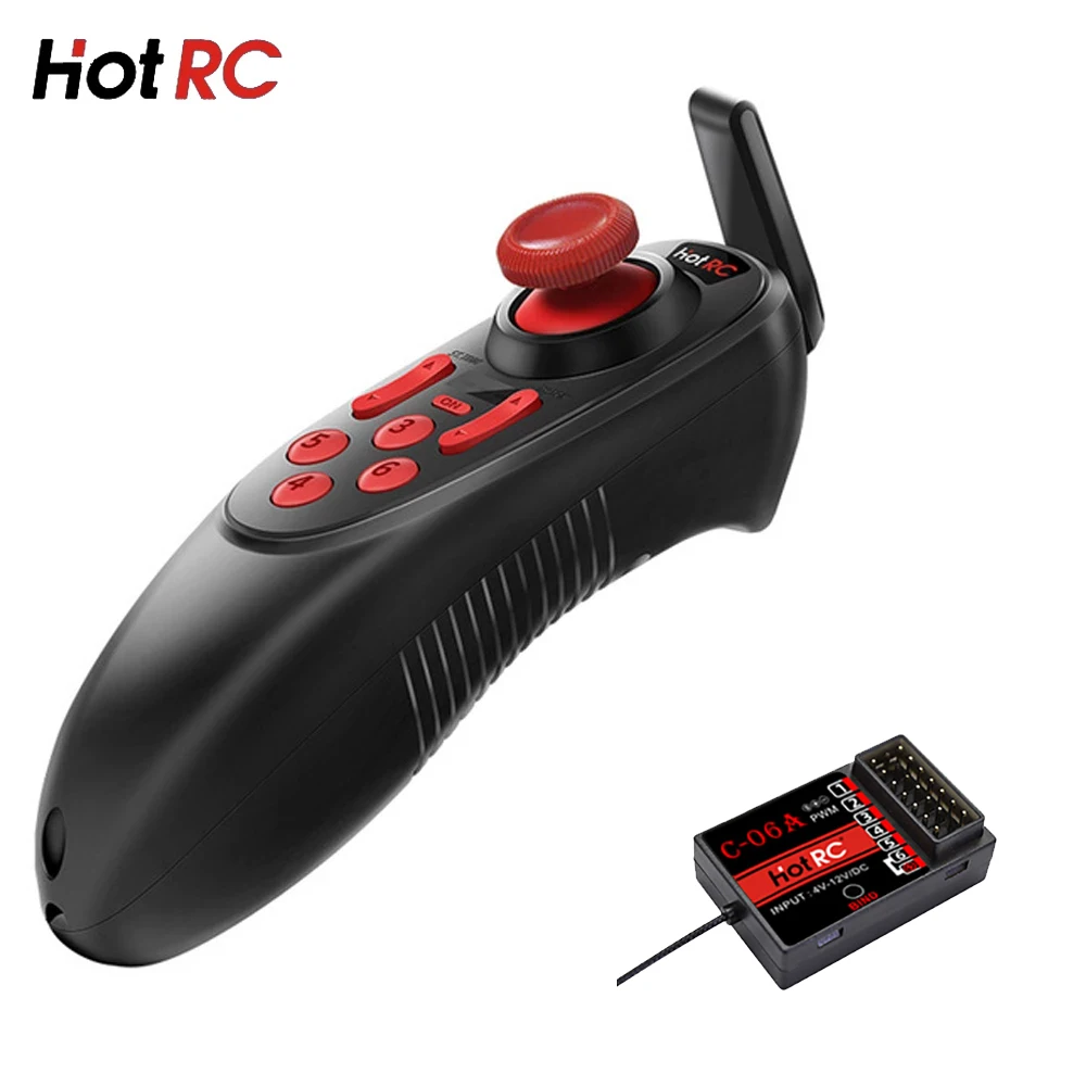 

HOTRC DS-600 DS600 CH 2,4 GHz FHSS радиосистема передатчик дистанционный контроллер DS600 PWM GFSK 6CH приемник для модели рыболовной лодки