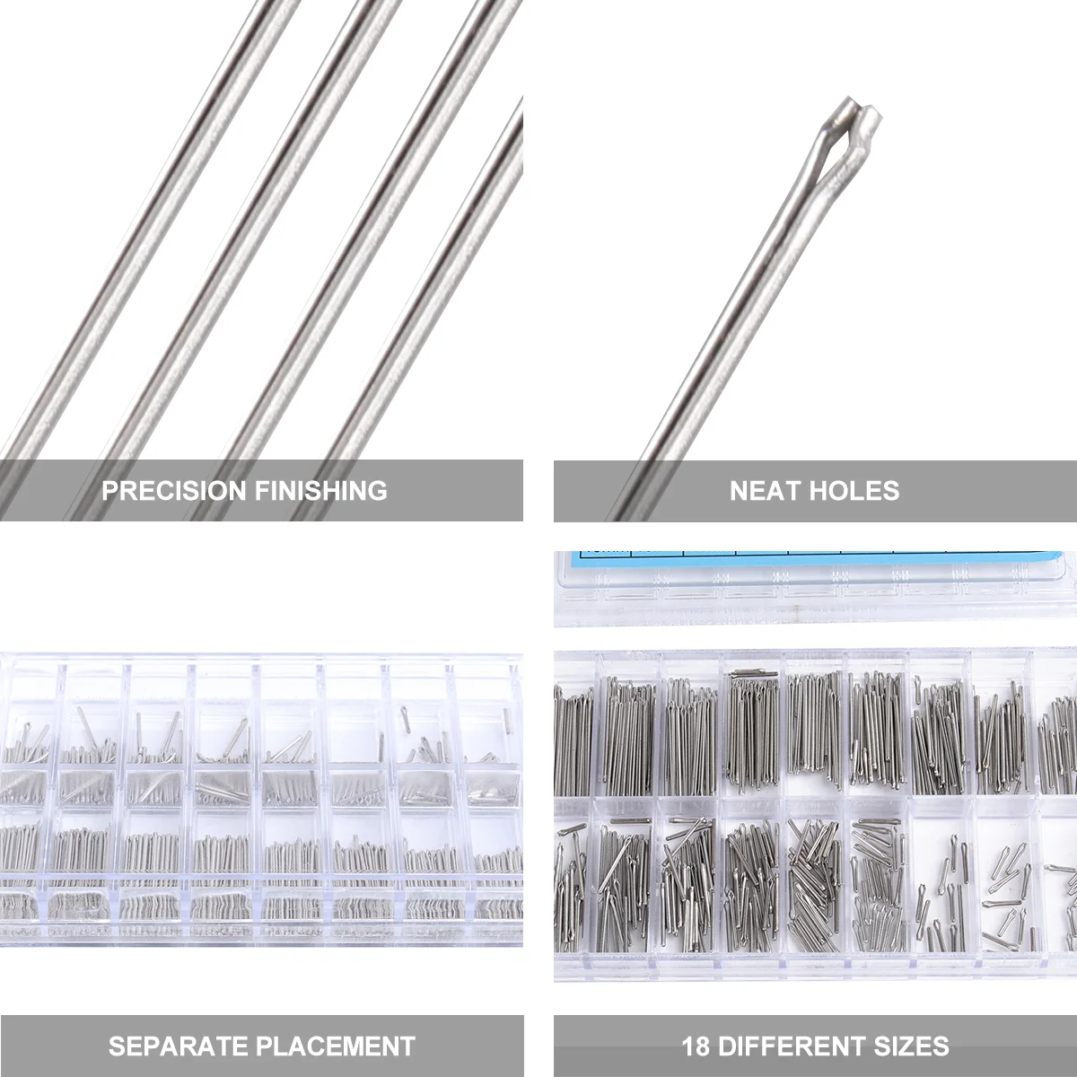 360 шт. ремешок для часов из нержавеющей стали пружинные стержни инструменты 18