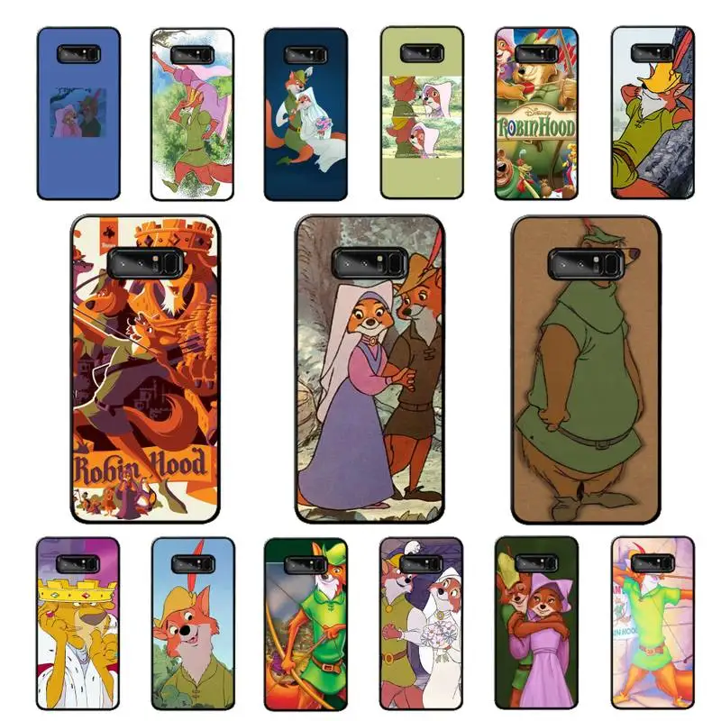 

Disney Robin Hood Phone Case for Samsung Note 5 7 8 9 10 20 pro plus lite ultra A21 12 02